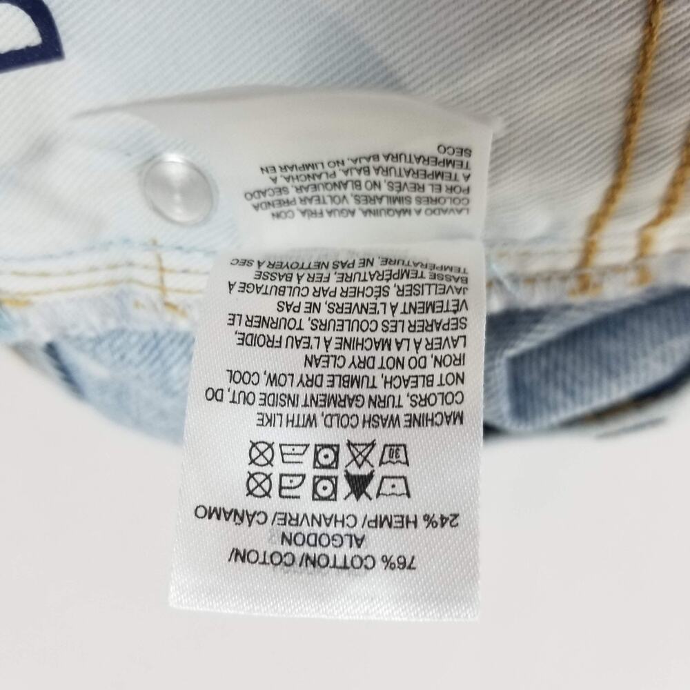 Lucky Brand Jeans Womens 6 28R Light Wash Drew Mom High Rise Tapered Denim Pants - Picture 10 of 15